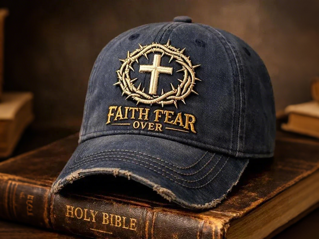 🏆Flash Sale 50% OFF -Faith Art Print Casual Hat