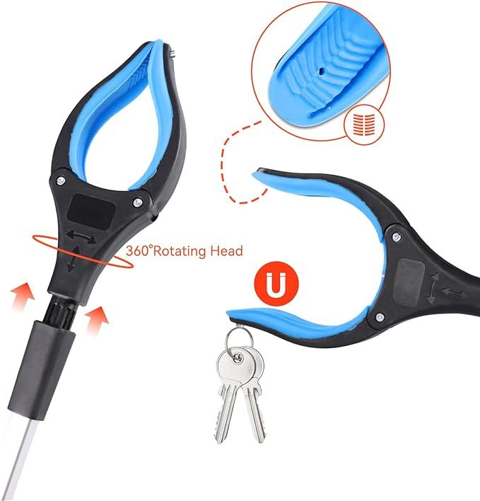 🔥Last Day Promotion 49% OFF -Foldable Grabber With 360° Swivel Clip