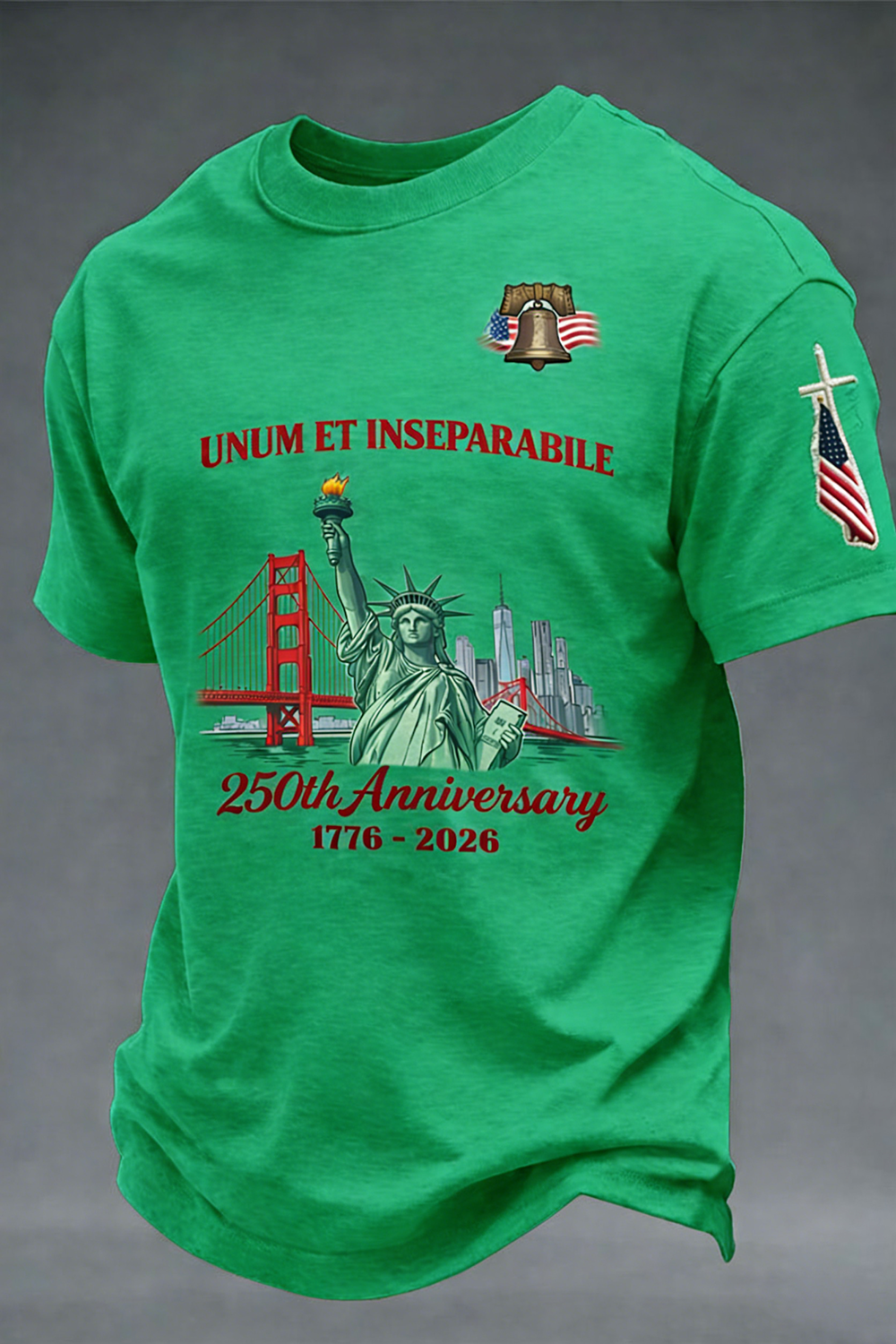 America 250th Anniversary Patriotic T-Shirt