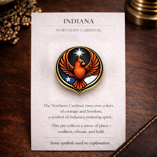 State Bird Pins Collection