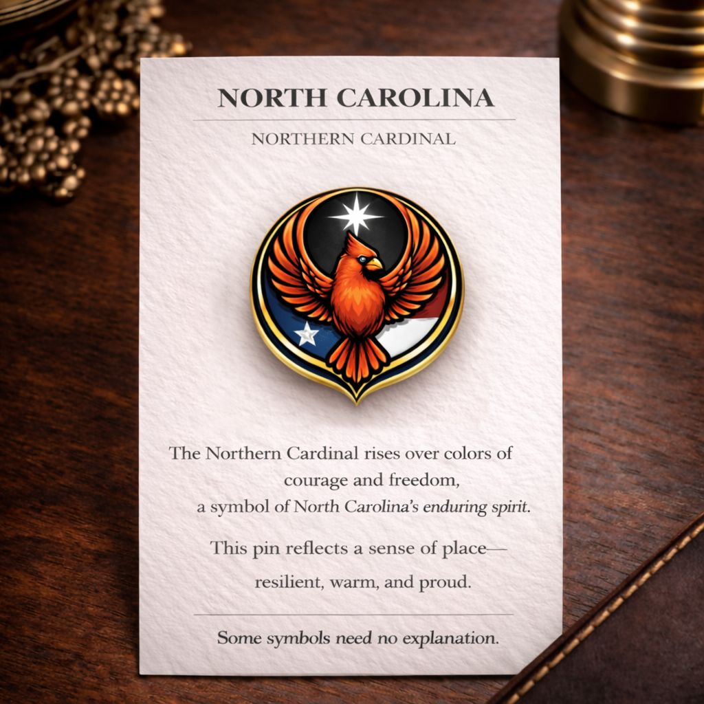 State Bird Pins Collection