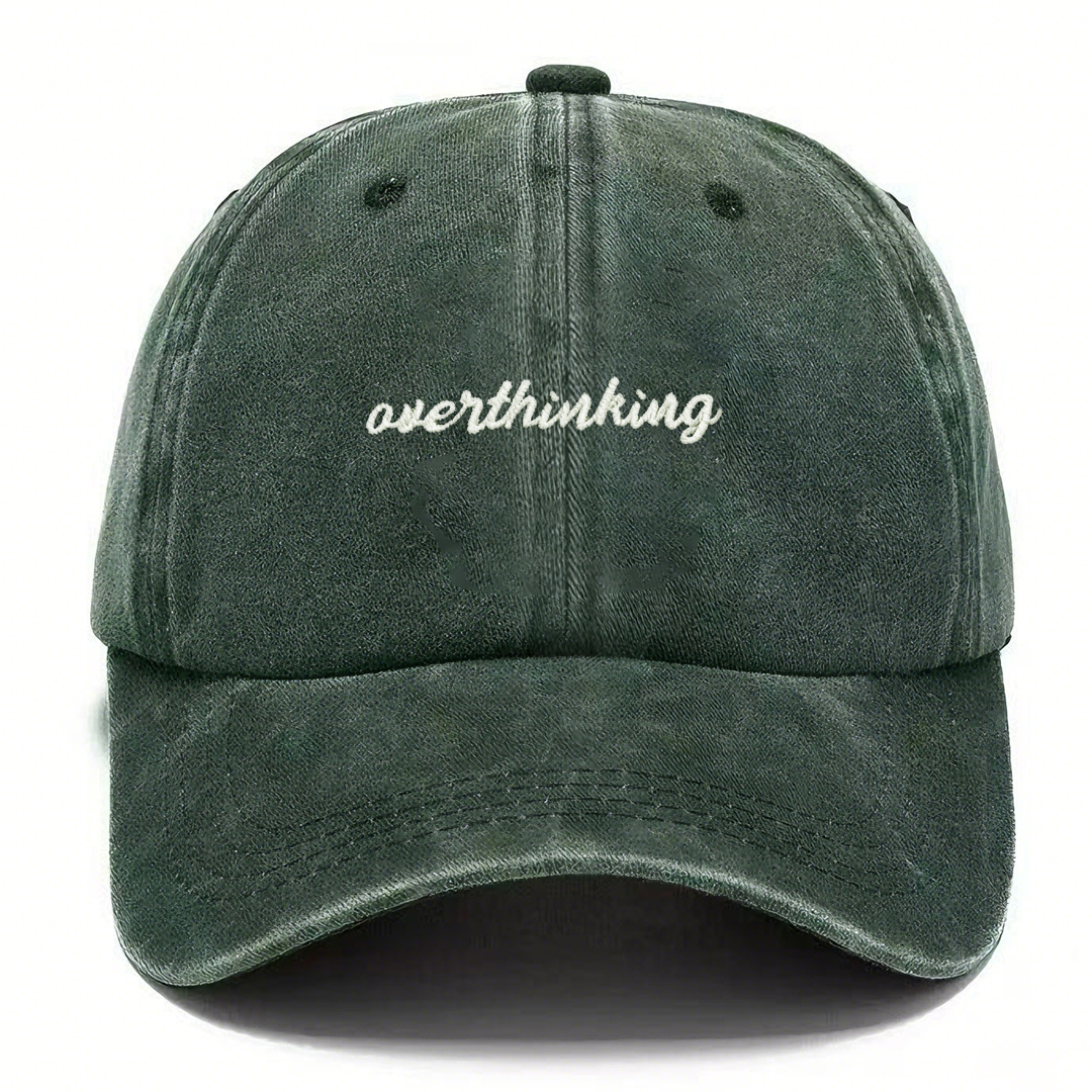 Overthinking Baseball Cap
