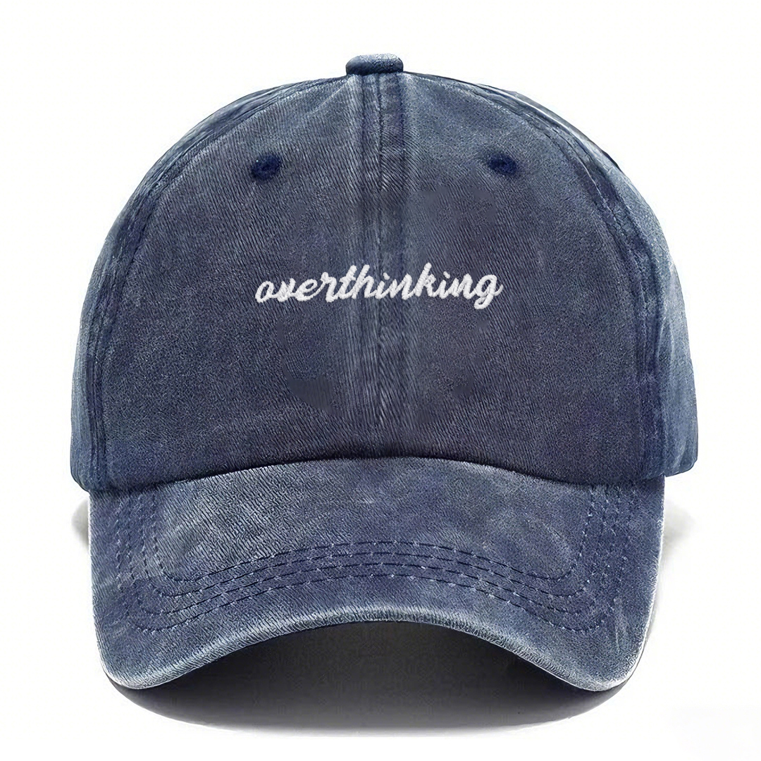 Overthinking Baseball Cap