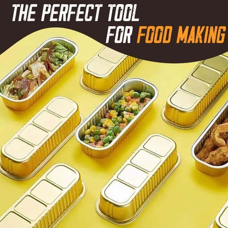 Aluminum Foil Mini Pans🍗Barbecue🍰Bake🍳Air fryer