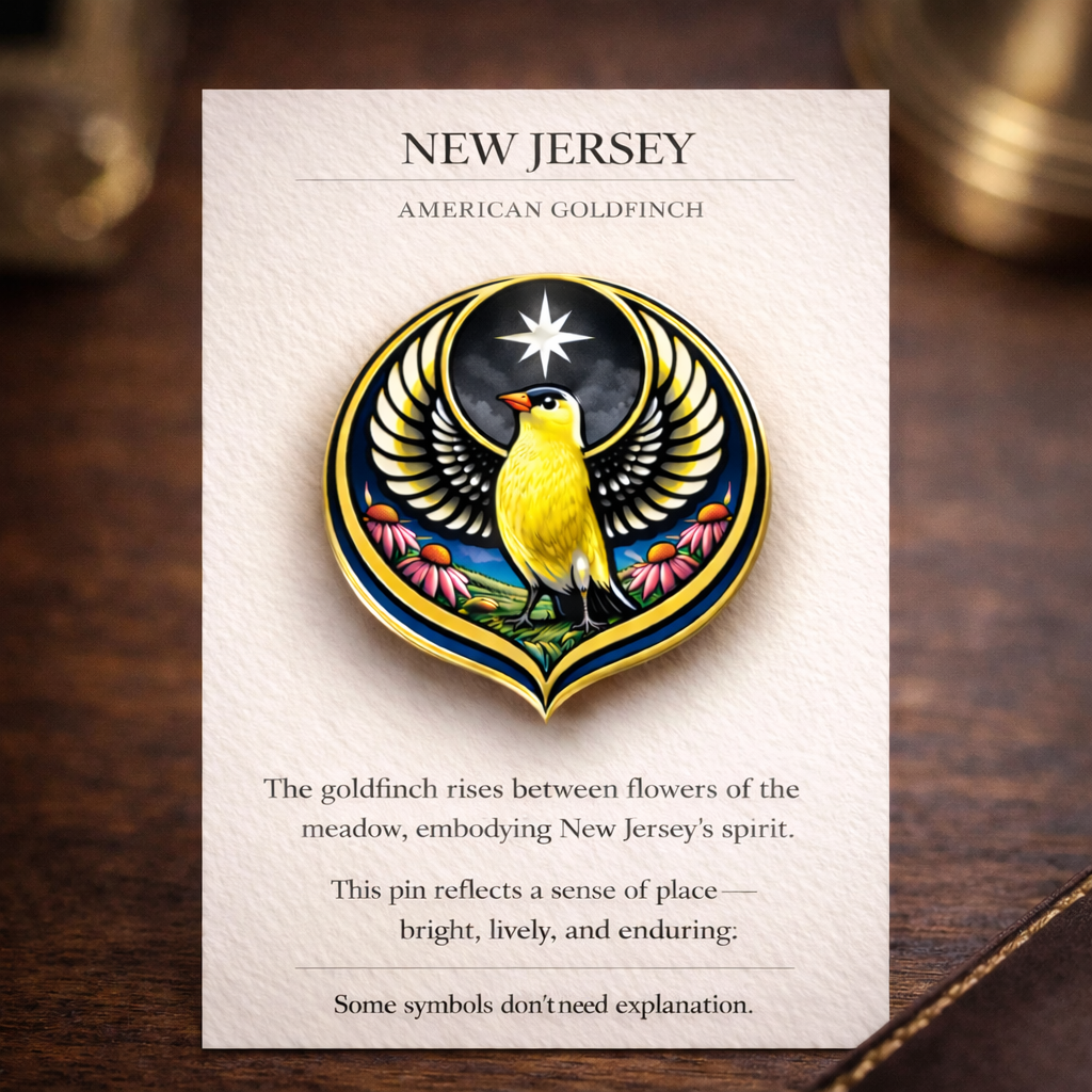 State Bird Pins Collection