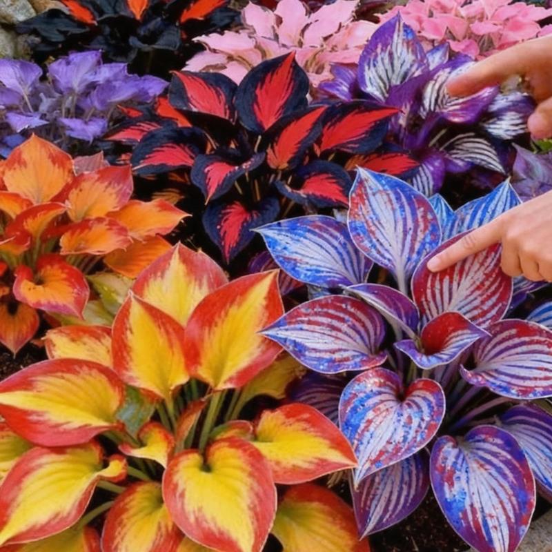 🌿 Prism Hosta Collection – Premium Multi-Color Bare Root Plants for Instant Shade Elegance