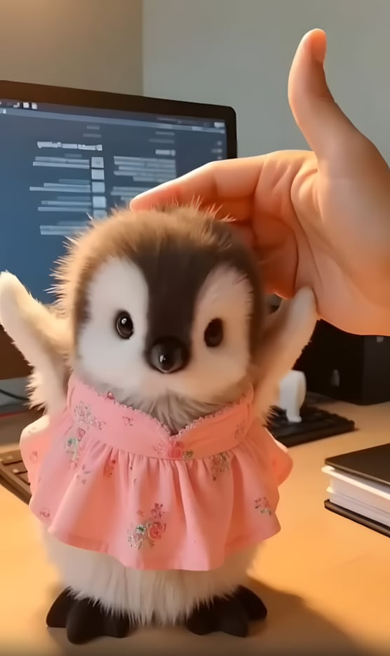 🐧🐧Super realistic plush penguin🐧🐧