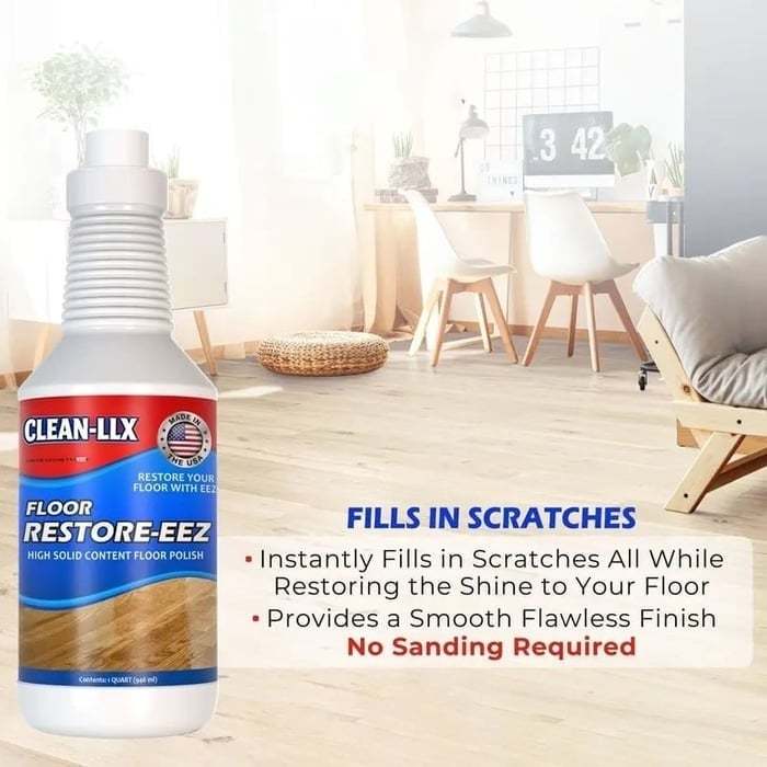 🔥Last Day 49% OFF - ✨🧴 Clean-llx Floor Restorer – Shine & Protect Instantly 🏠