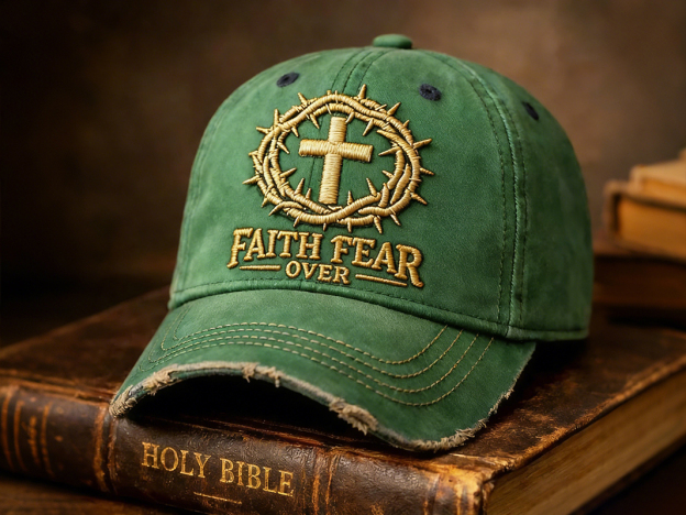 🏆Flash Sale 50% OFF -Faith Art Print Casual Hat