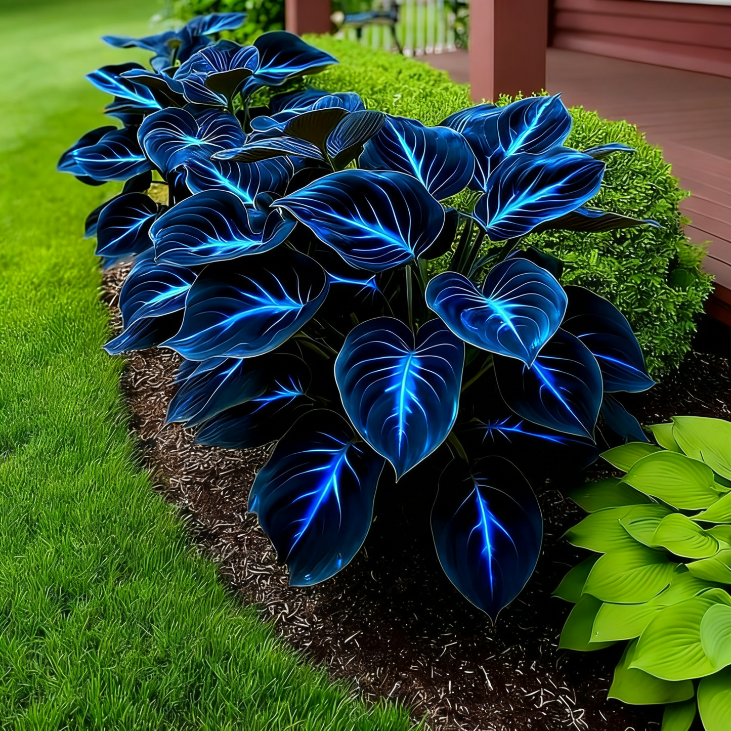 💥 2025 Hot New Release –Midnight Aurora Hosta, The Plant That Glows at Night 🌌