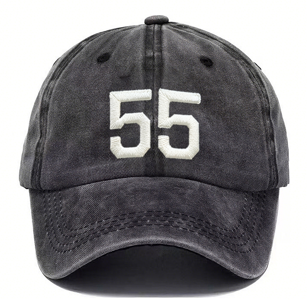  1955 WASHED BALLCAP_black