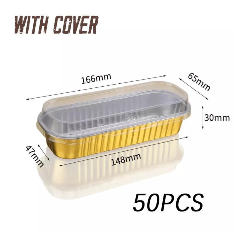 Aluminum Foil Mini Pans🍗Barbecue🍰Bake🍳Air fryer