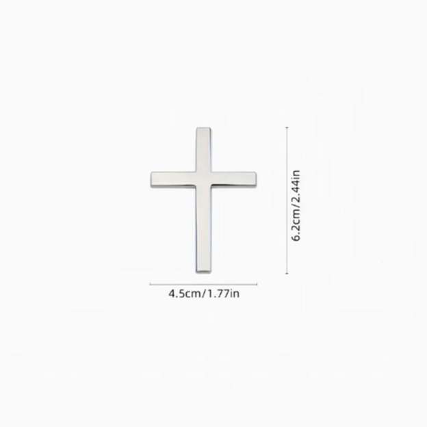 ✨This Week's Special Price $6.99 ✝️Handmade Jesus Christ Cross Badge