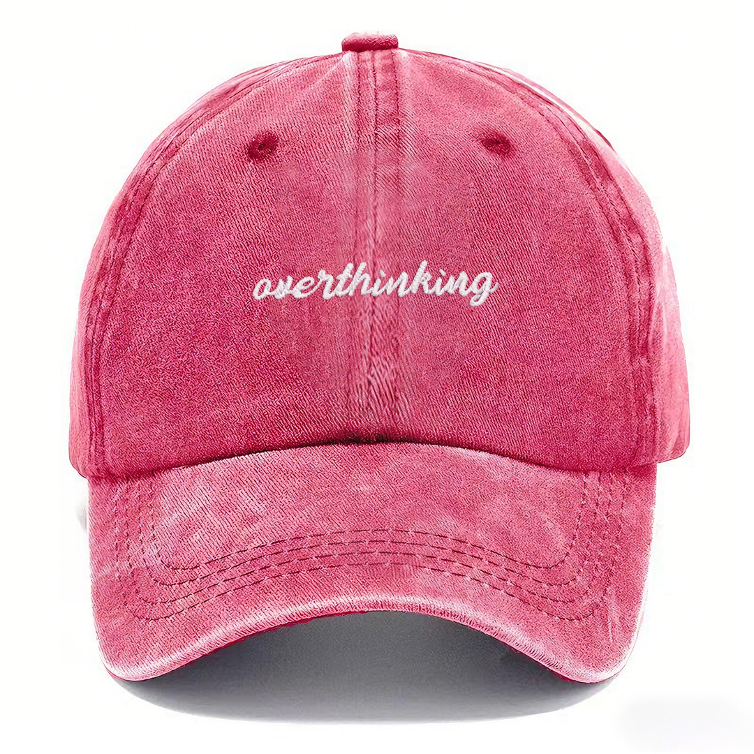 Overthinking Baseball Cap