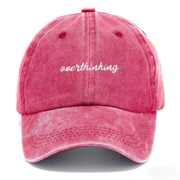 Overthinking Baseball Cap