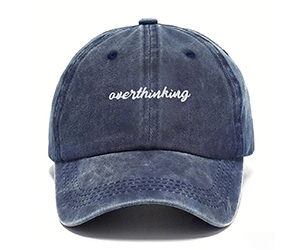 Overthinking Baseball Cap