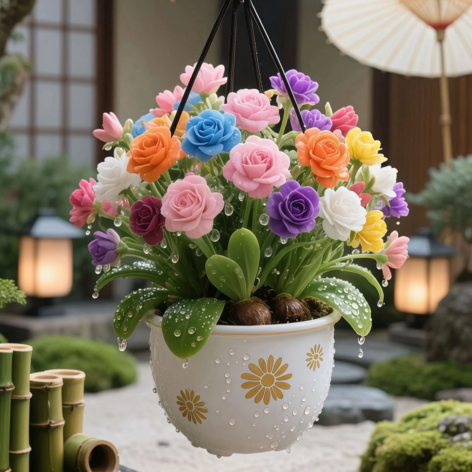 🪴Double-Flowered Rose Orchid Bulbs - Timeless Elegance for Your Garden Oasis 🌟