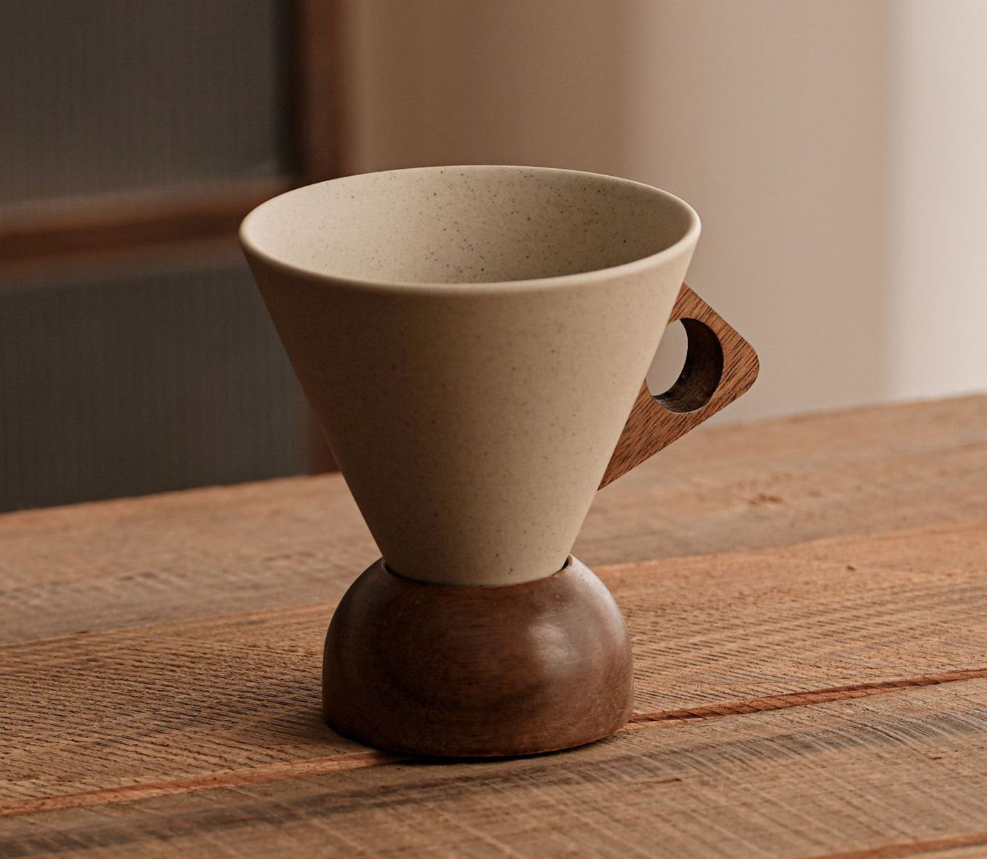 🔥Christmas Early Discount 49% OFF✨🎅Elegant Conical Coffee Cup☕