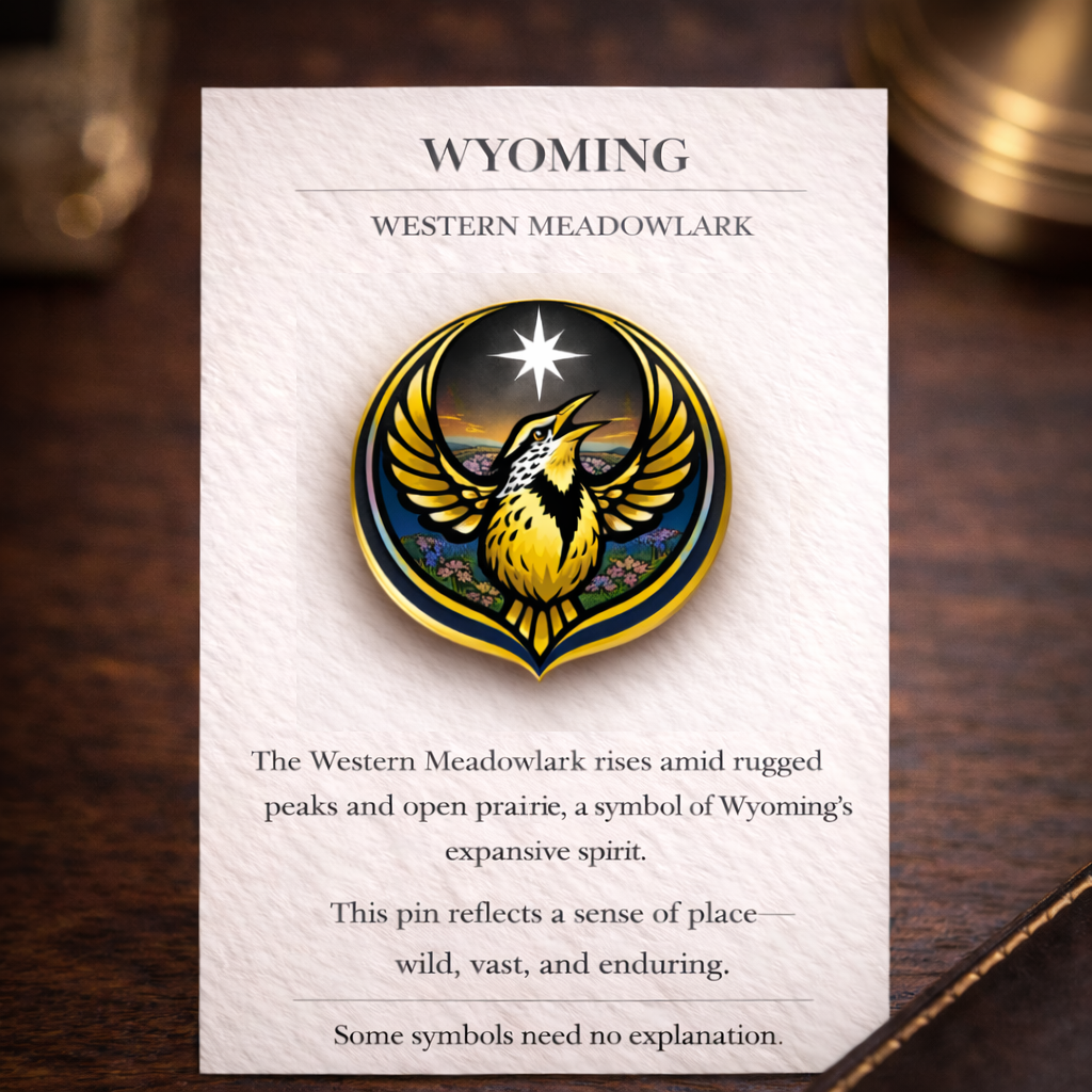 State Bird Pins Collection