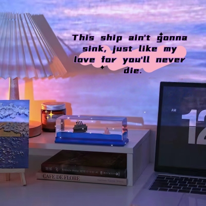 For our love/ friendship - an unending ship