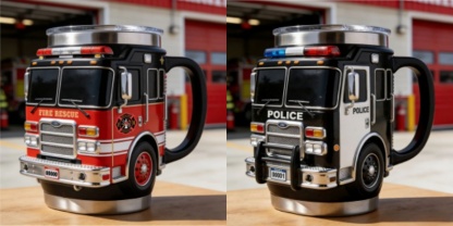 Fire Rescue Mug – For the Bravest Among Us