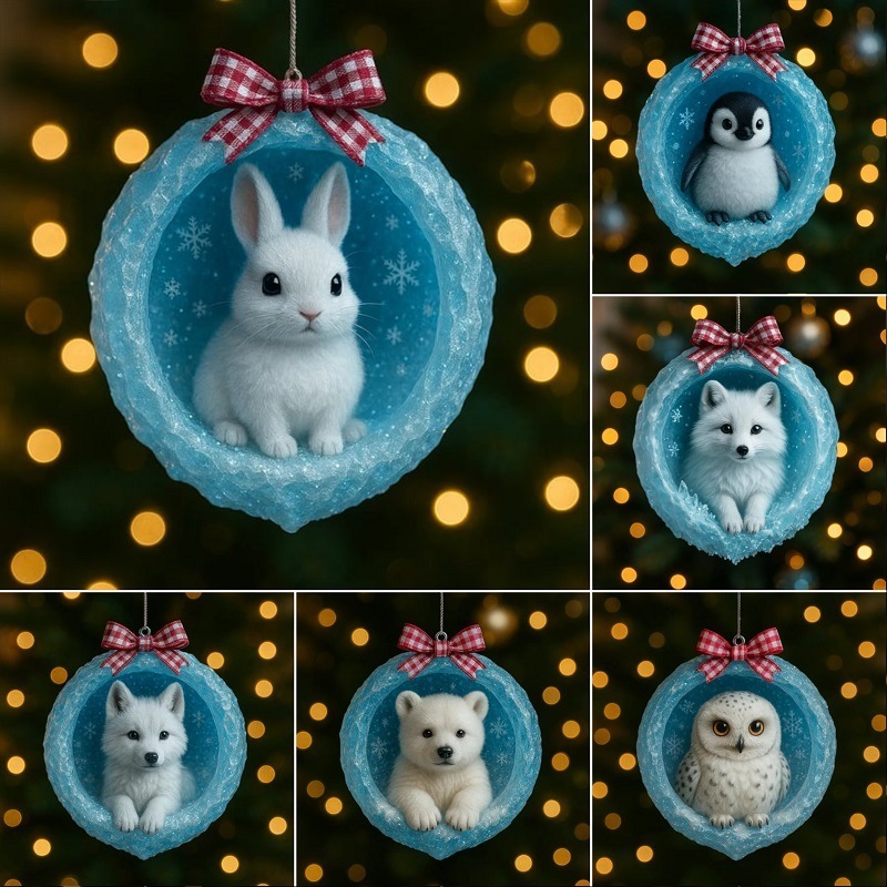 Frosty Tiny Pals-The Most Dreamy Winter Decoration You've Ever Seen