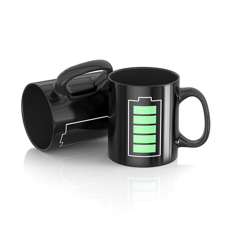 Super interesting thermochromic coffee cup - perfect gift for everyone