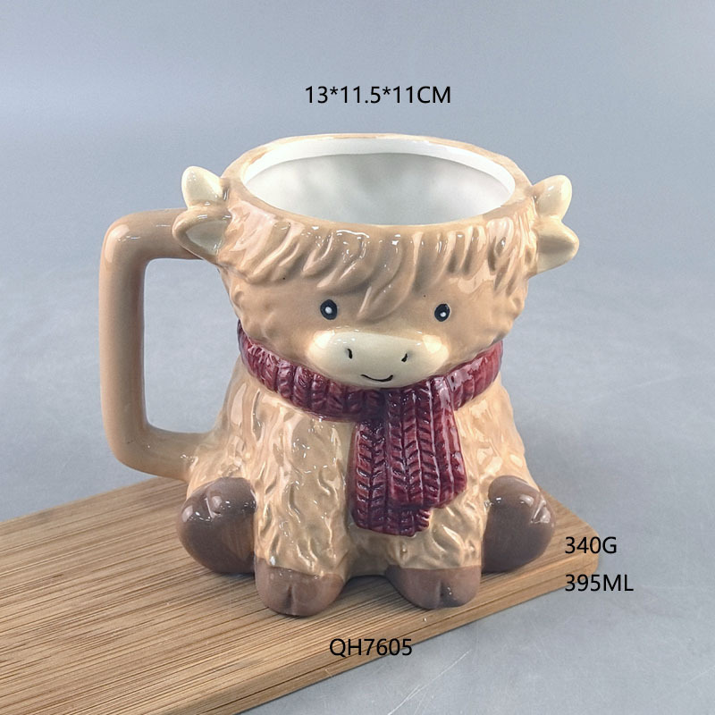 Creative Ceramic 3D Animal Mug