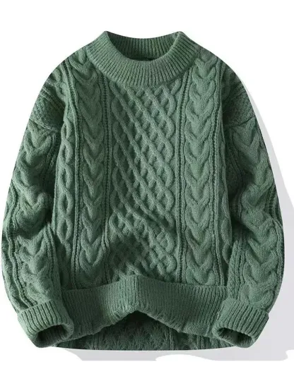 🎄 Clearance Sale 🔥 100% Premium Cashmere Men's Sweater — Classic and Timeless Style