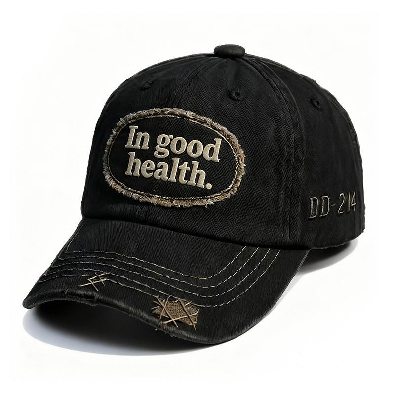🔥LAST DAY 49% OFF -🤩"In Good Health "Vintage Baseball Cap