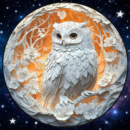 3D Owl Jigsaw Puzzle