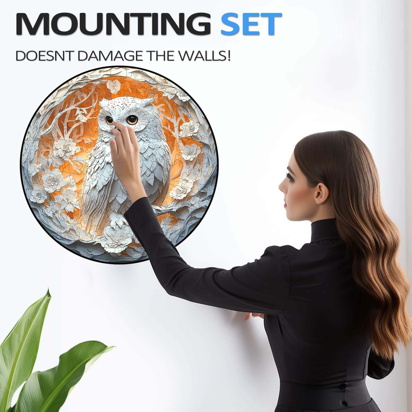 3D Owl Jigsaw Puzzle