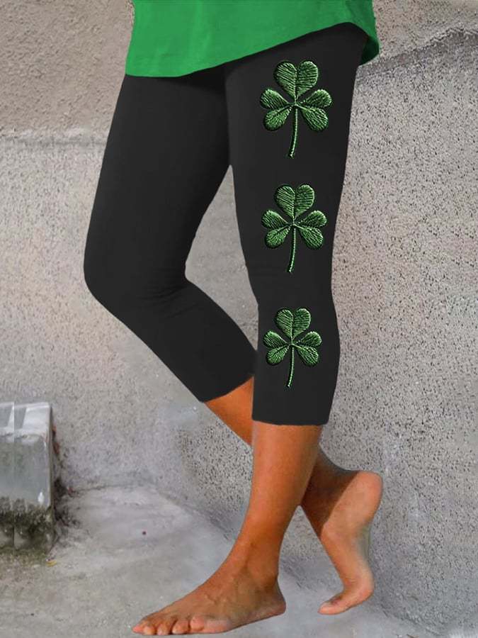 Women's St. Patrick's Day Printed Leggings