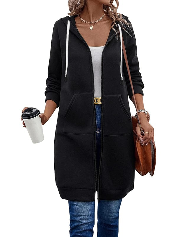 Women Casual Zip up Hoodies