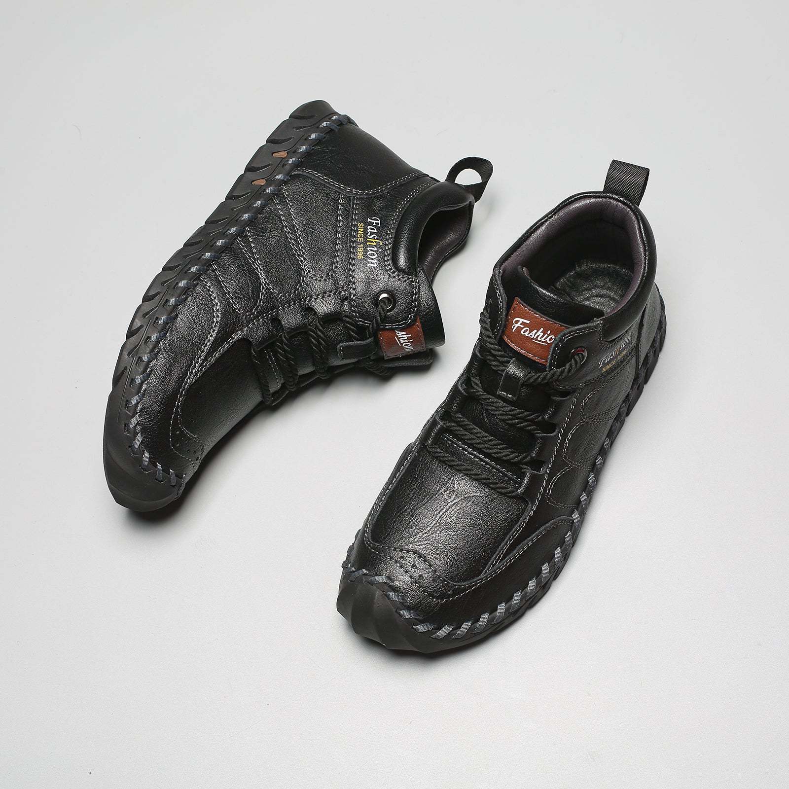 Last Day 60% OFF🔥⏱️New Arrival Promotion⏱️🔥Men's Casual Leather Good Arch Support & Non-slip Outdoor  Breathable Walking Shoes