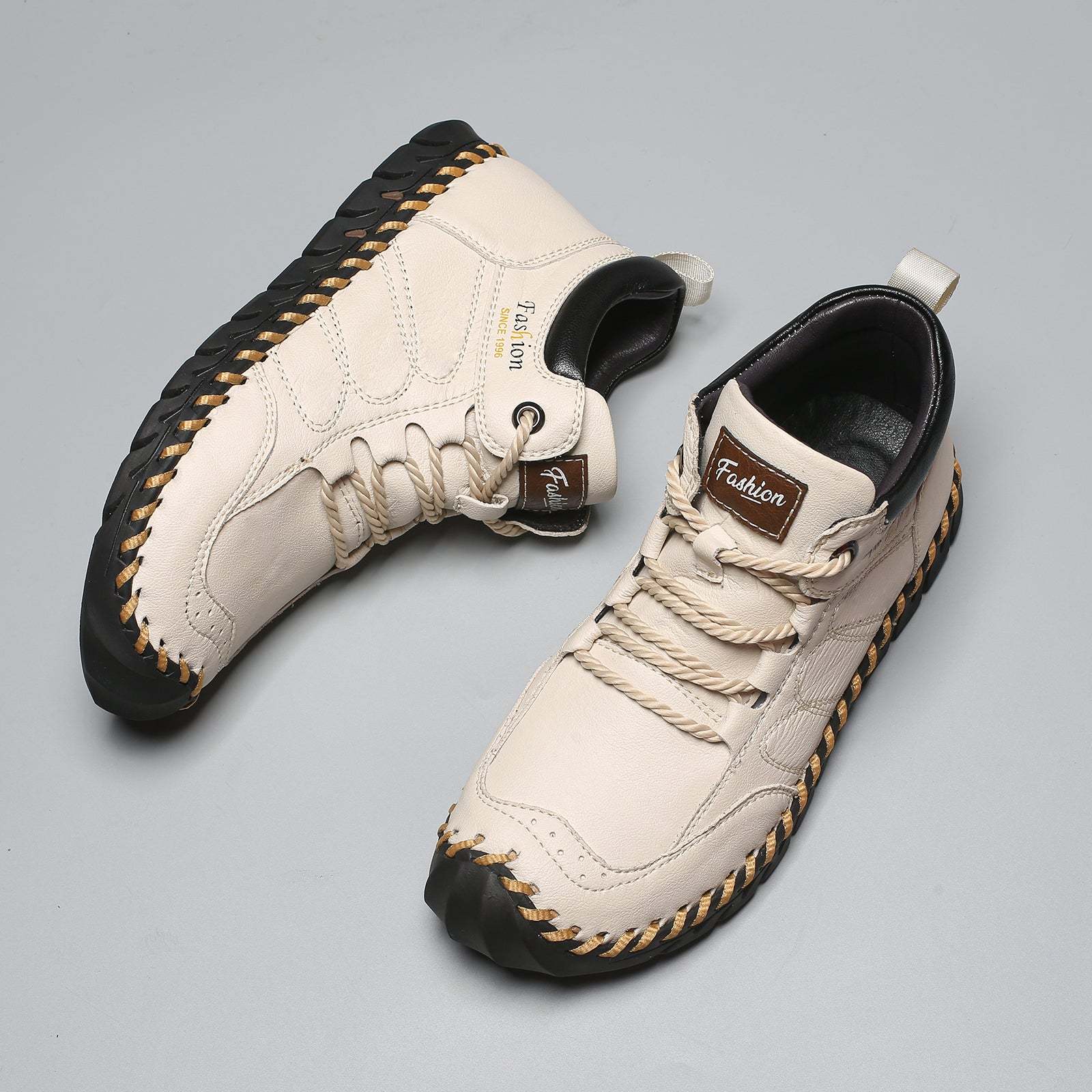 Last Day 60% OFF🔥⏱️New Arrival Promotion⏱️🔥Men's Casual Leather Good Arch Support & Non-slip Outdoor  Breathable Walking Shoes