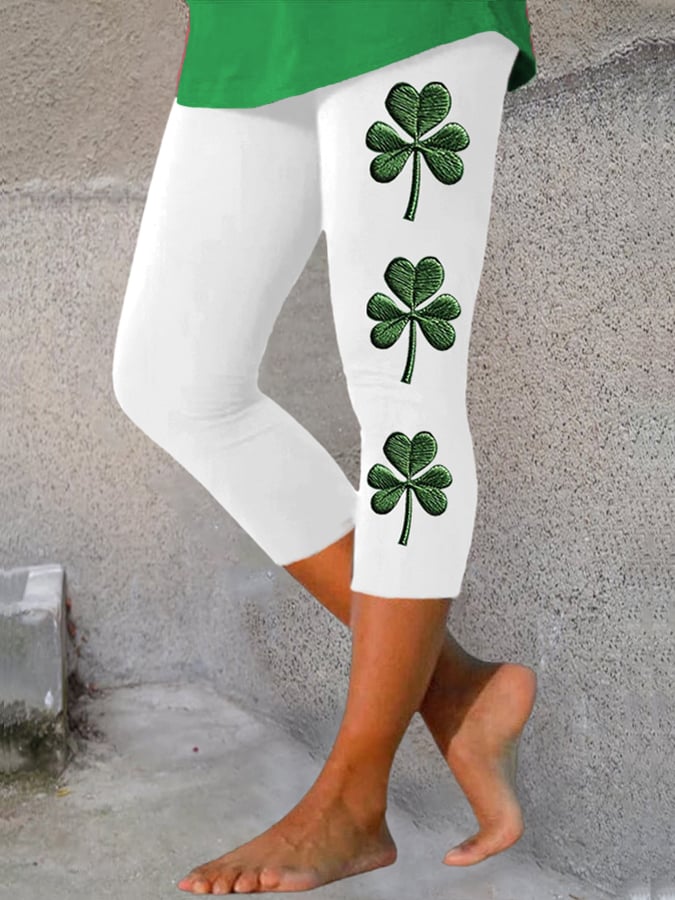 Women's St. Patrick's Day Printed Leggings