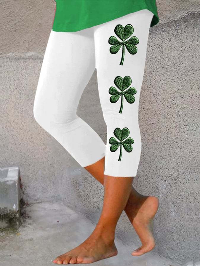 Women's St. Patrick's Day Printed Leggings