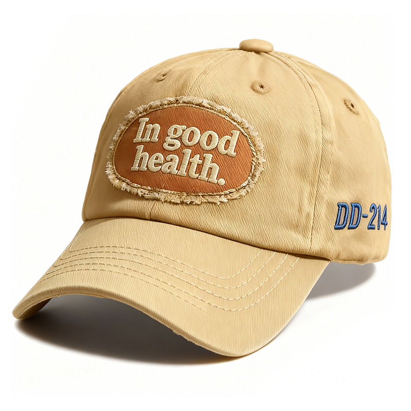🔥LAST DAY 49% OFF -🤩"In Good Health "Vintage Baseball Cap