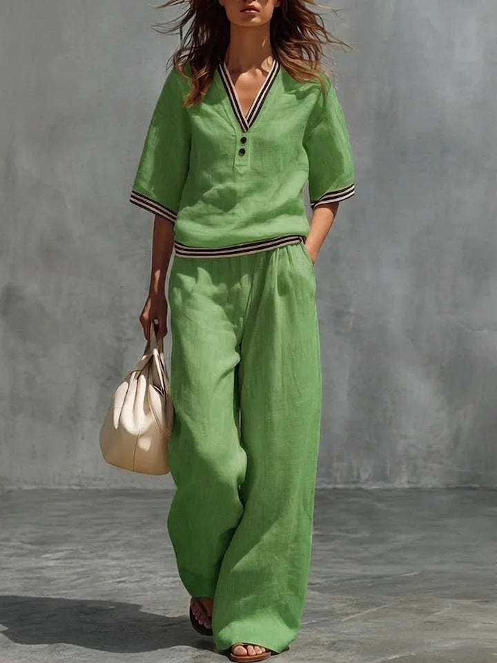 NOA™ ENSEMBLE COTON & LIN CHIC NATUREL