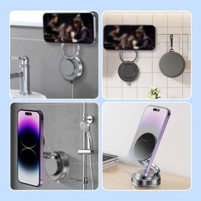 Magnetic Phone Holder with Suction Cup
