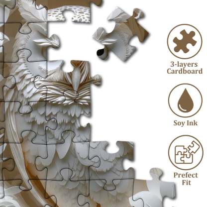 3D Owl Jigsaw Puzzle