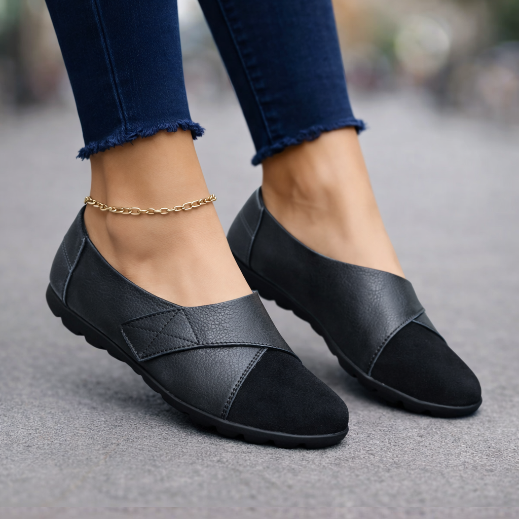 Women’s Leather Comfort Slip-On Loafers