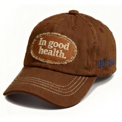 🔥LAST DAY 49% OFF -🤩"In Good Health "Vintage Baseball Cap