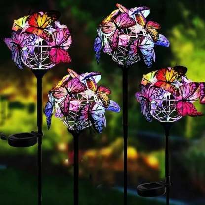 🔥BIG SALE - 50% OFF🔥Solar Stake Lights Butterflies Decor Lights 