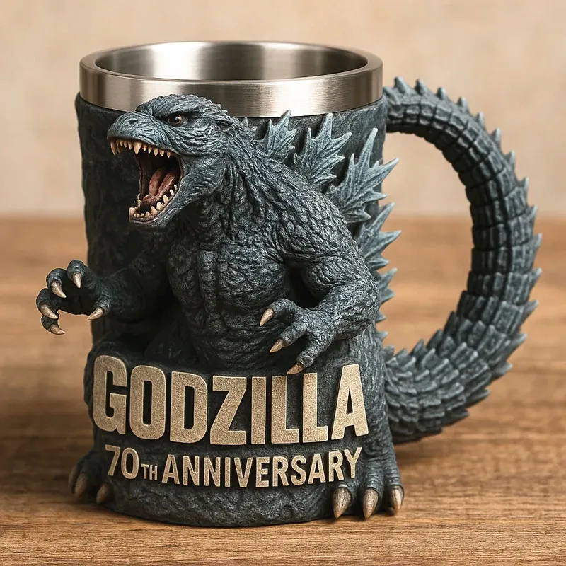 Godzilla 70th Anniversary 3D mug