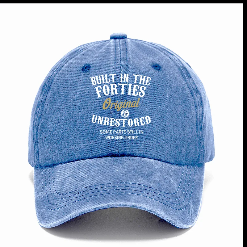 Classic  40s-60s: The Witty Hat for Spirited Survivors