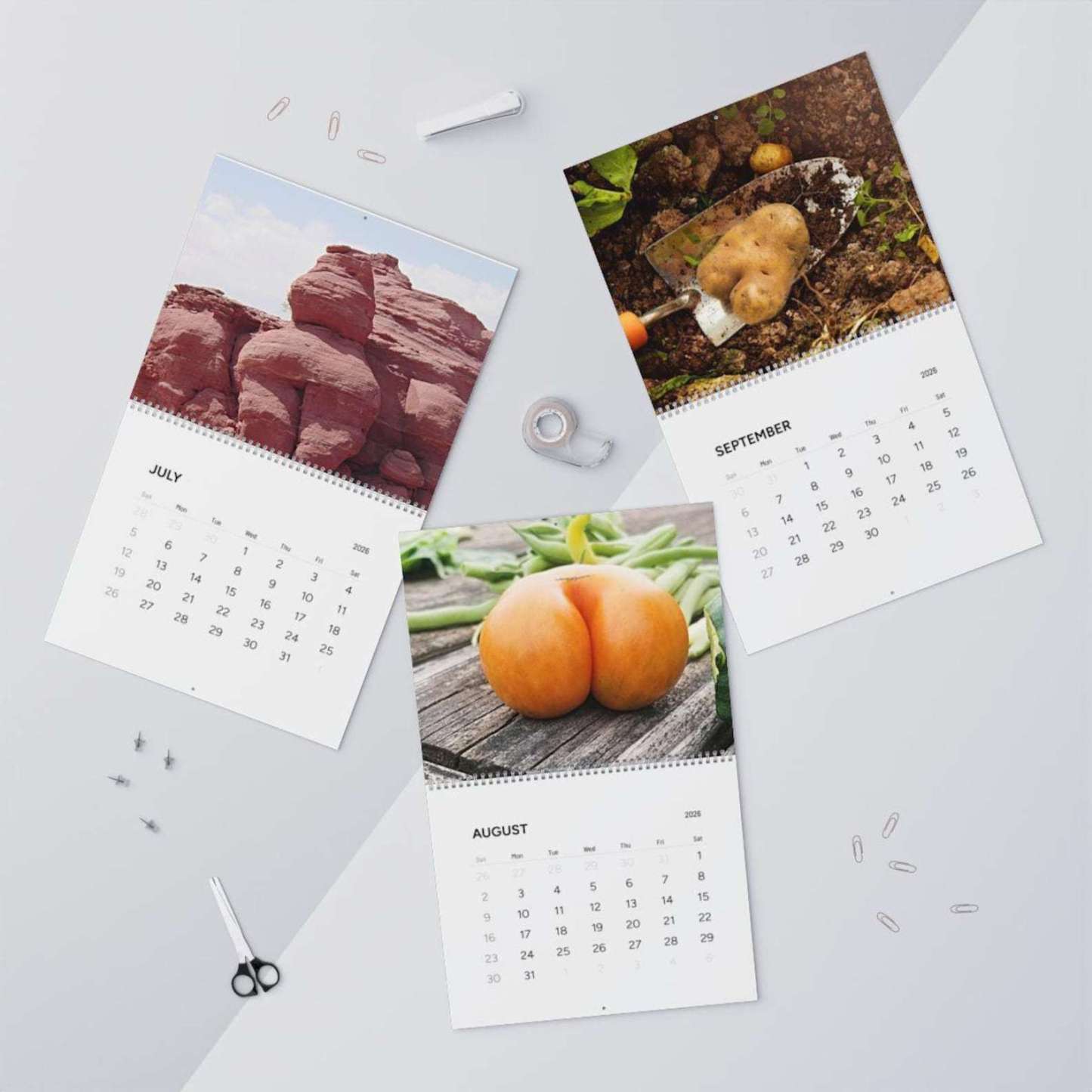 Natures Butt 2026 Calendar