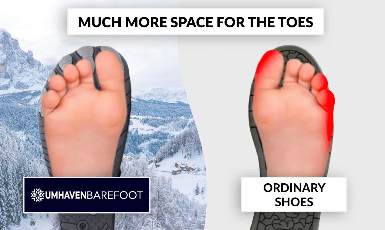 Toe Space Comparison