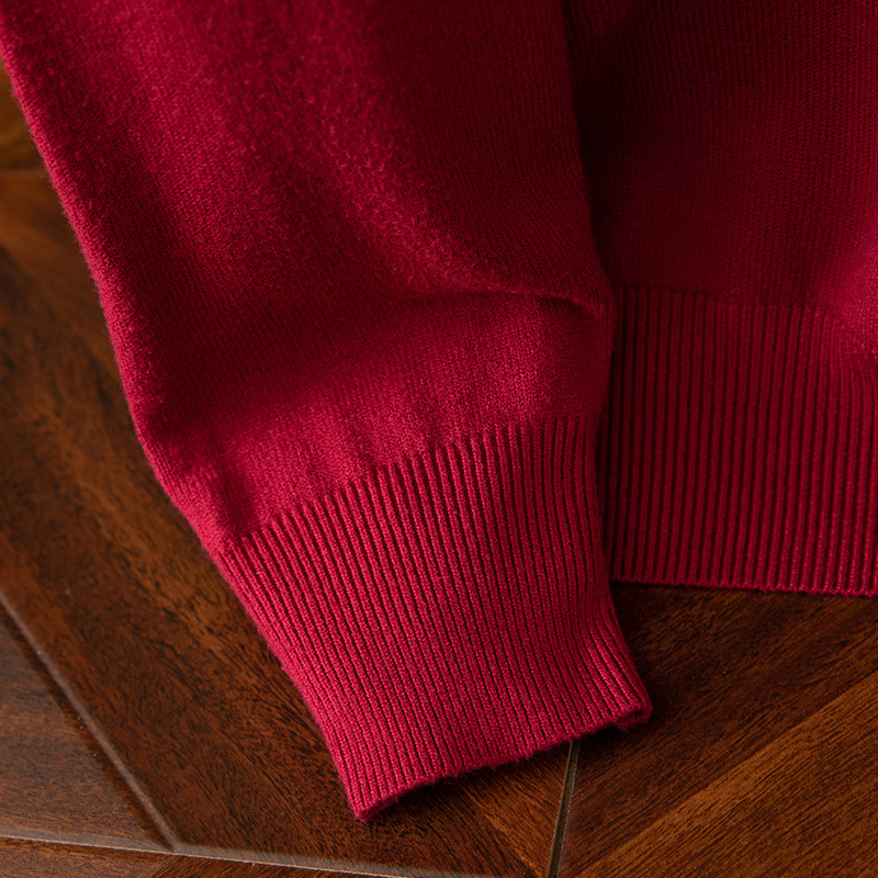 Men's Long Sleeve Cashmere Sweater